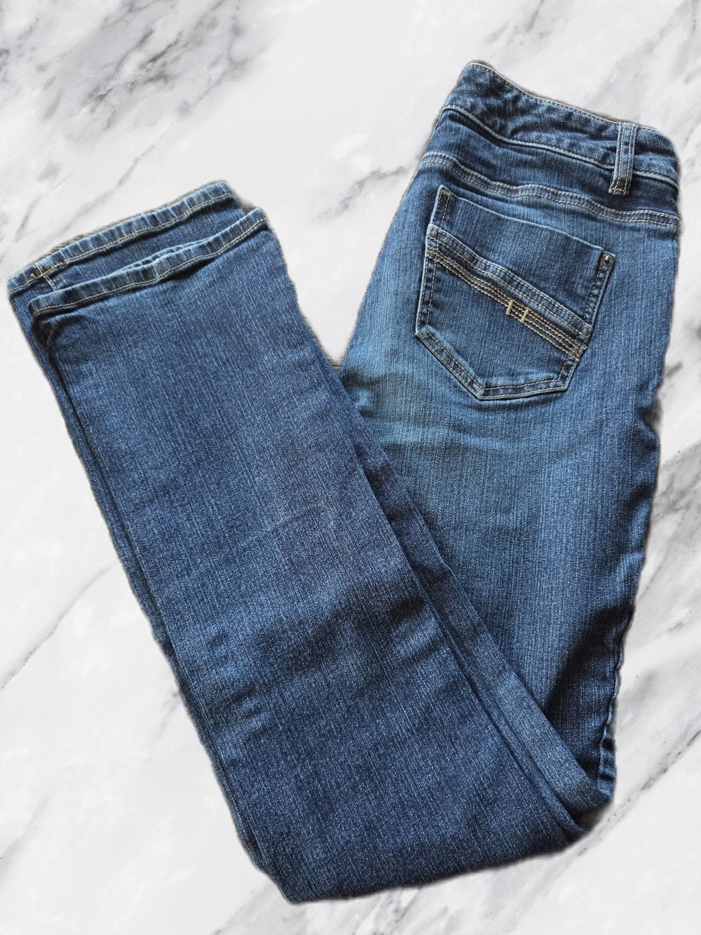 Denver Hayes High Rise, Straight Leg, Curve Tech Women's Jeans